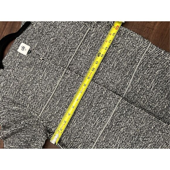 CAbi Fall The Times Long Jacket, Gray White Black Coat, Size XS, MSRP $189 - Picture 3 of 9